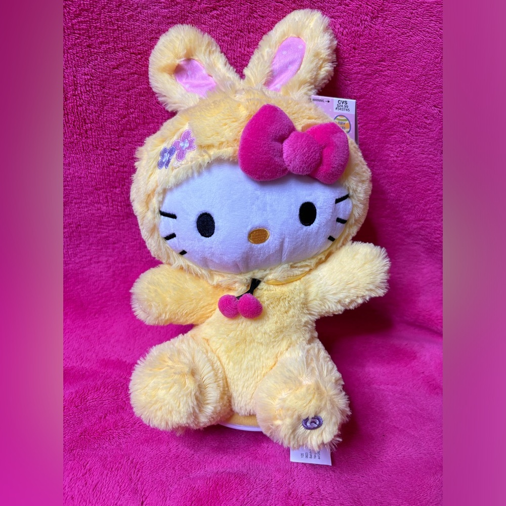 Hello kitty  CVS Easter dancing  greeter